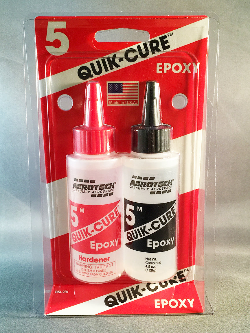 Bob Smith Quick Cure 5-Minute Epoxy - 4.5 ounces