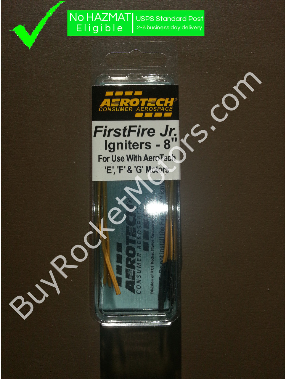 First Fire, Jr. Starters (3-pack) for D-G Composite Motors Only