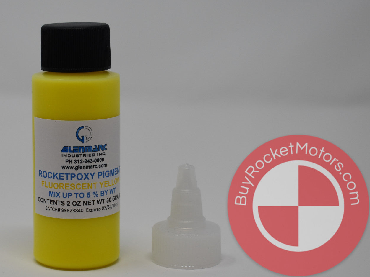 RocketPoxy Pigment - Fluorescent Yellow - 2 oz