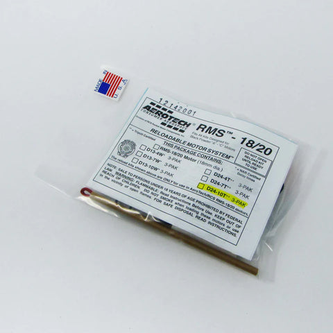 Aerotech D24 Blue Thunder RMS 18/20 - 3 Pack