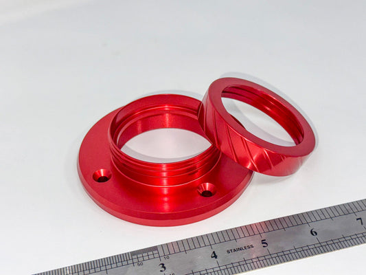 4"/54mm - 4 HOLE - Kozmo Bear Claw™ Rocket Motor Thrust Plate Retainers