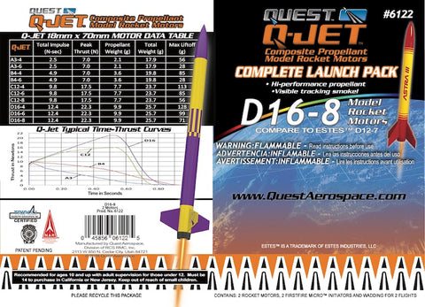 Quest D16 Q-Jet - Single Use - 2 Pack