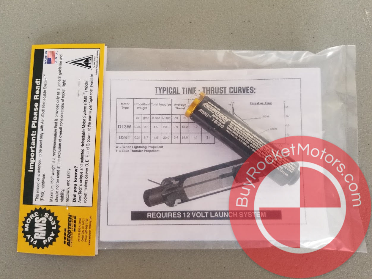 AeroTech 18/20 Complete Motor Hardware