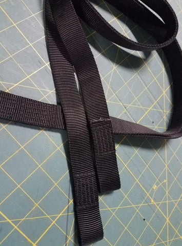 5/8 Y Harness with loops sewn