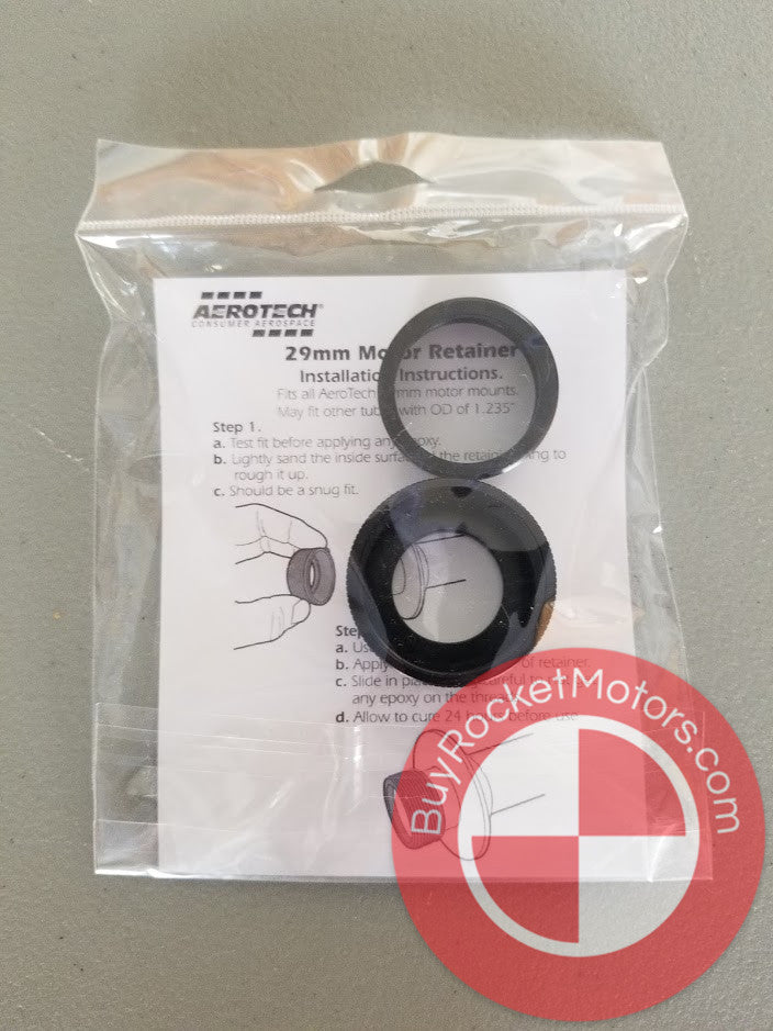 Aerotech 29mm Anodized Aluminum Motor Retainer