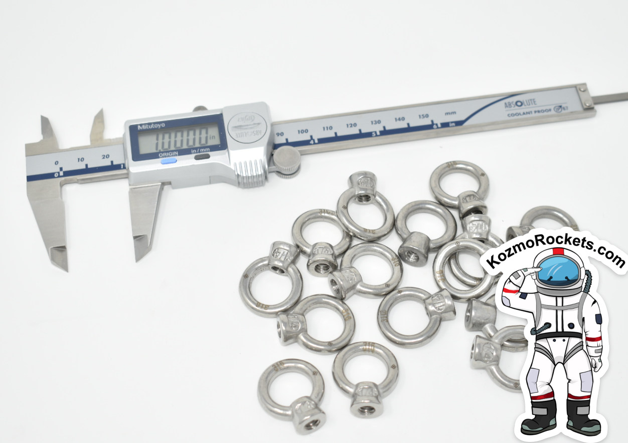 3/8" Stainless Steel Eye Nut