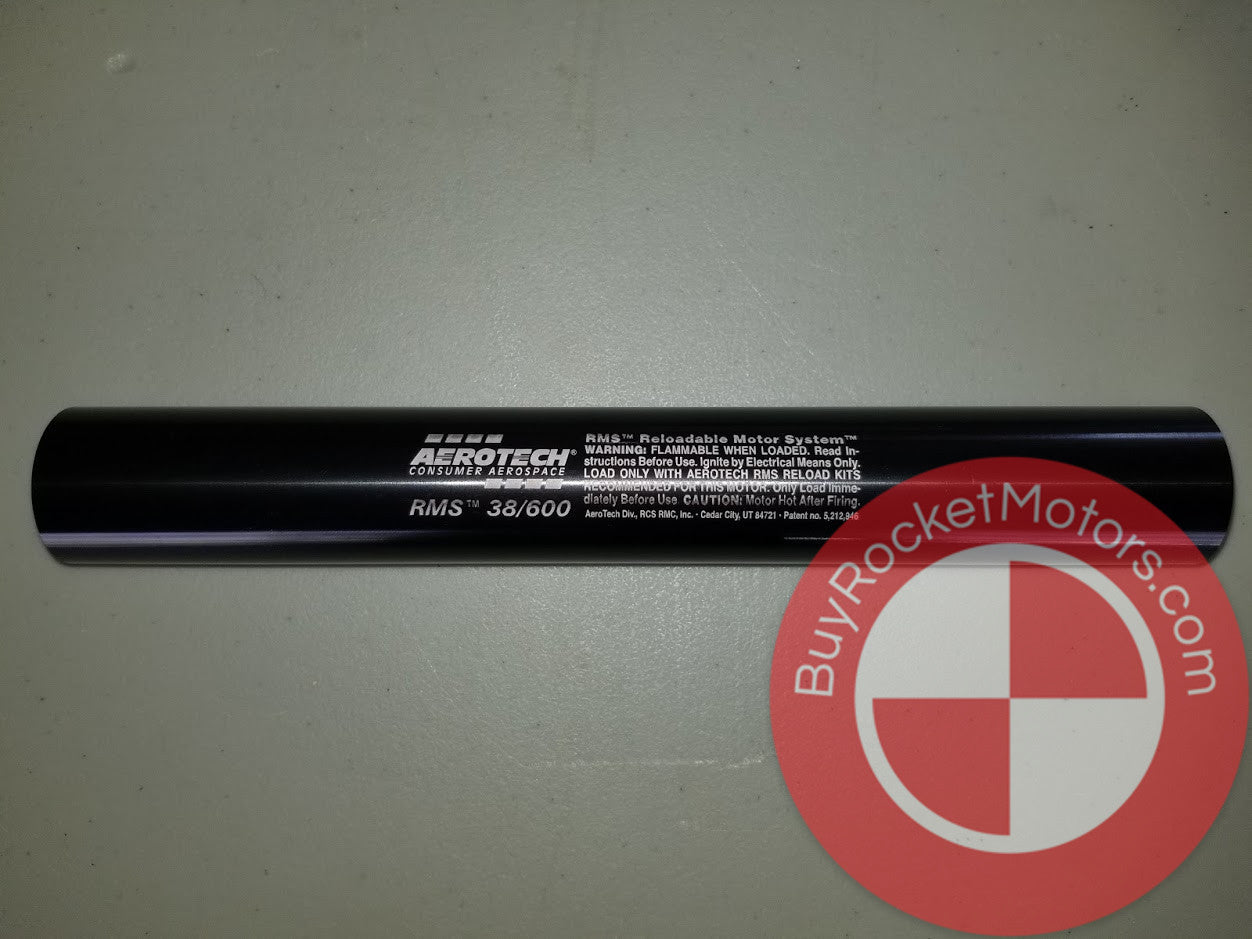 Aerotech 38mm 600 N-sec Casing (Includes Forward Seal Disc)