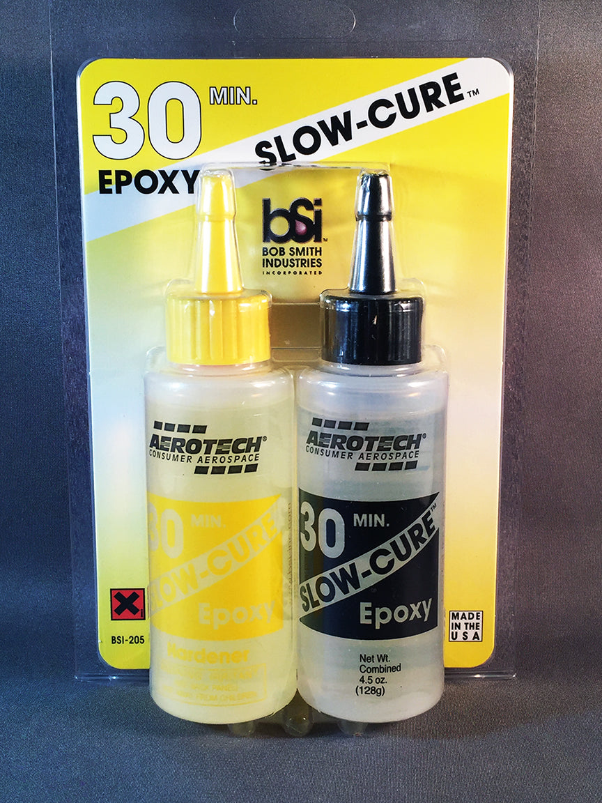 Bob Smith Slow Cure 30-Minute Epoxy - 4.5 ounces