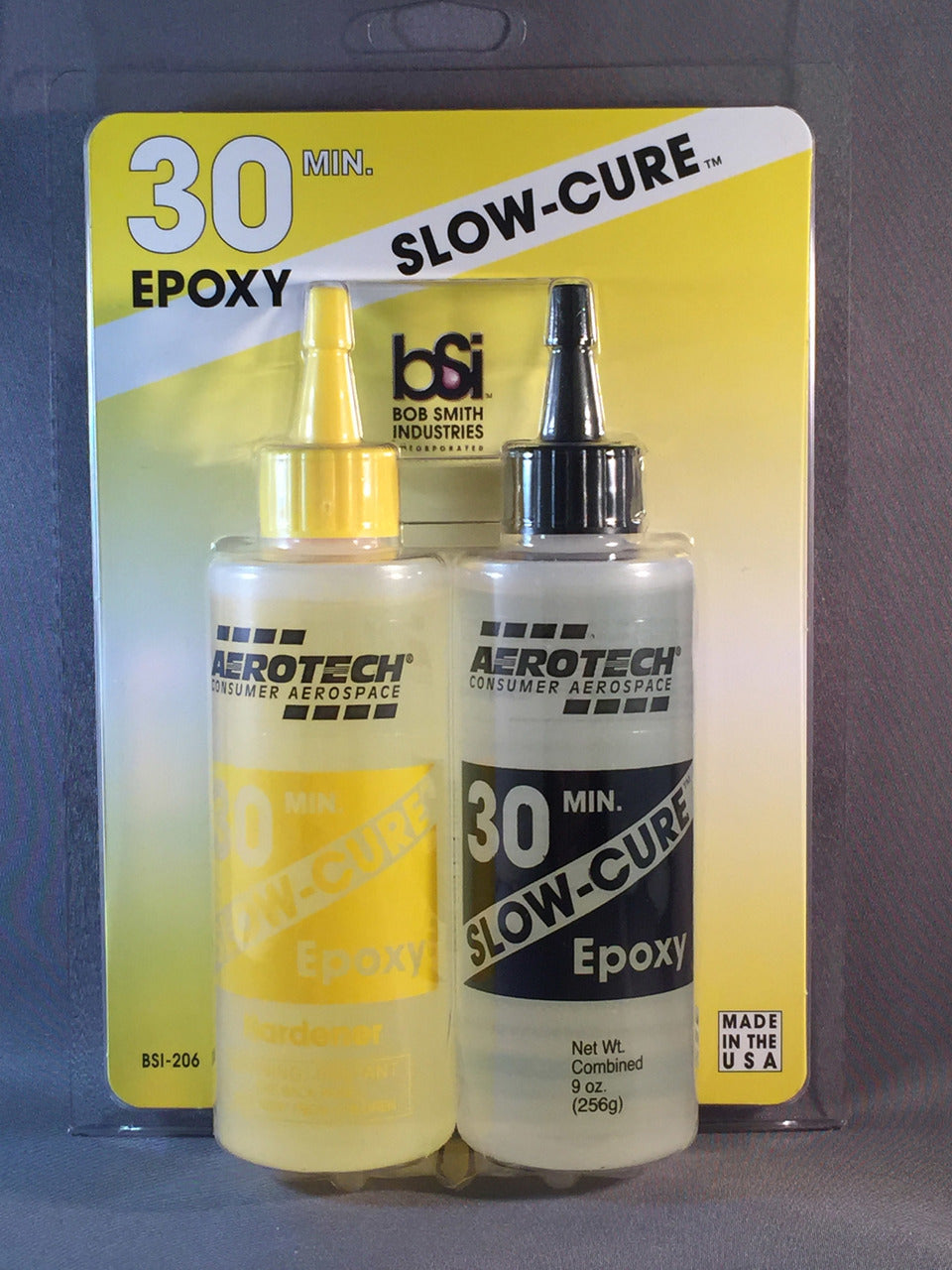 Bob Smith Slow Cure 30-Minute Epoxy - 9 ounces