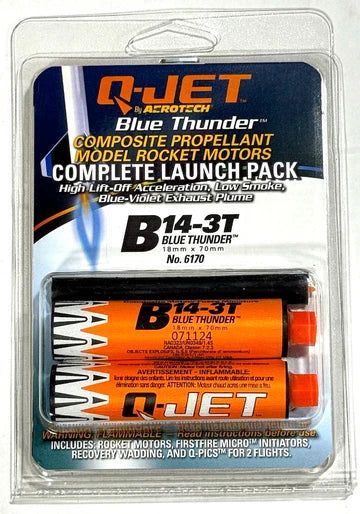Quest B14 Q-Jet Blue Thunder - Single Use - 2 Pack
