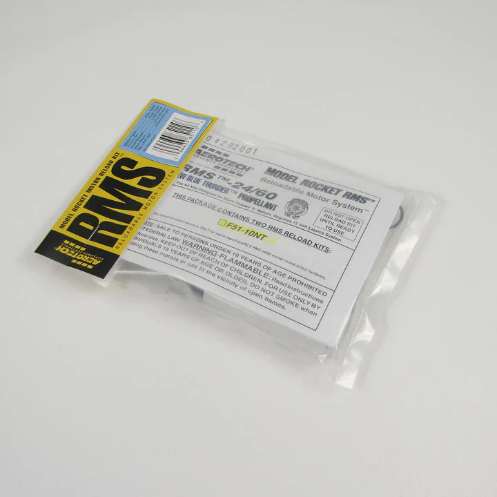 Aerotech F51 New Blue Thunder 24 mm - Reloadable - 2 Pack