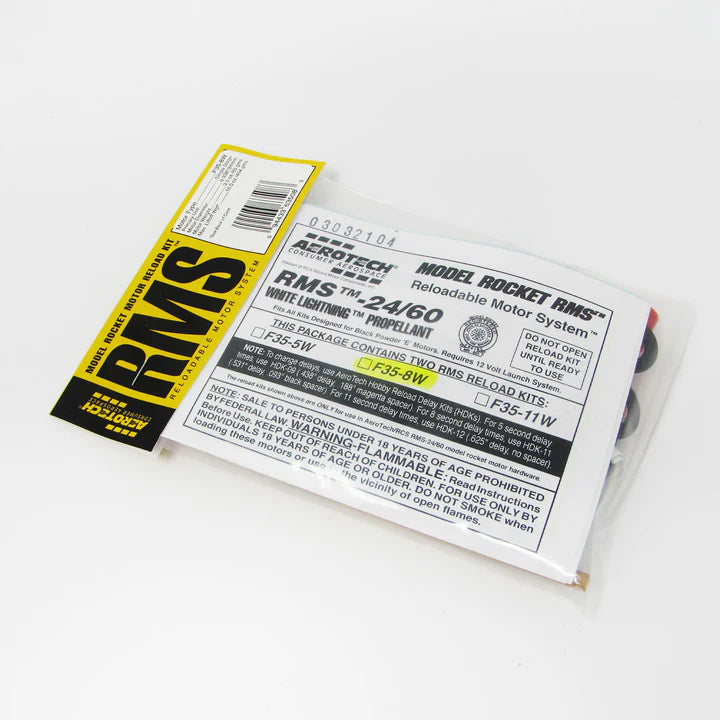 Aerotech F35 White Lightning 24 mm - Reloadable - 2 Pack ...