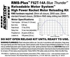 Aerotech F62T-14A Blue Thunder RMS 29/60