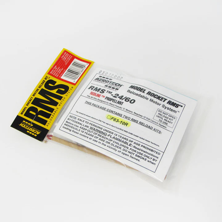 Aerotech F63 Redline 24 mm - Reloadable - 2 Pack