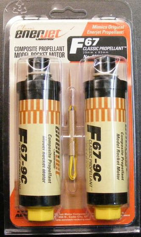 Aerotech F67-C Classic Enerjet Single Use Motor  (2 Pack)