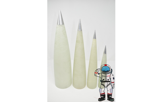 Filament Wound Fiberglass Nose Cones
