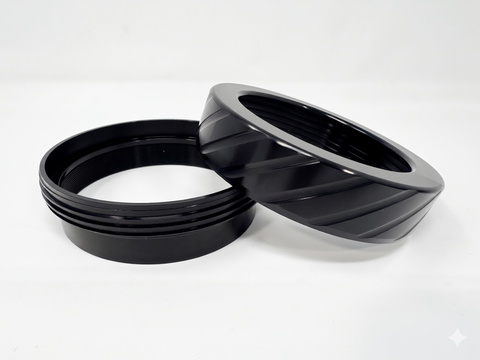 98mm - Base + Cap - Kozmo Bear Claw™ Rocket Motor Retainers