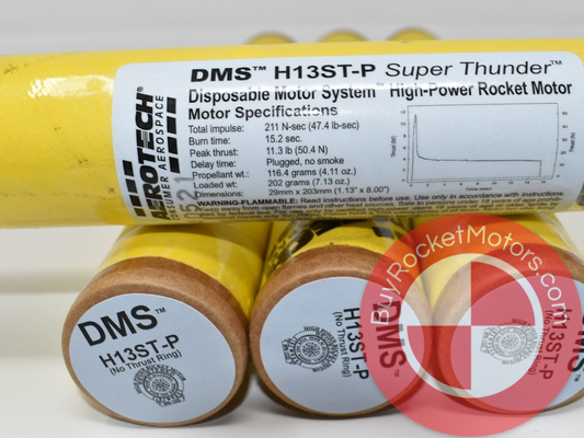 Aerotech H13-P Super Thunder 29 mm - DMS (WITHOUT Thrust Ring)