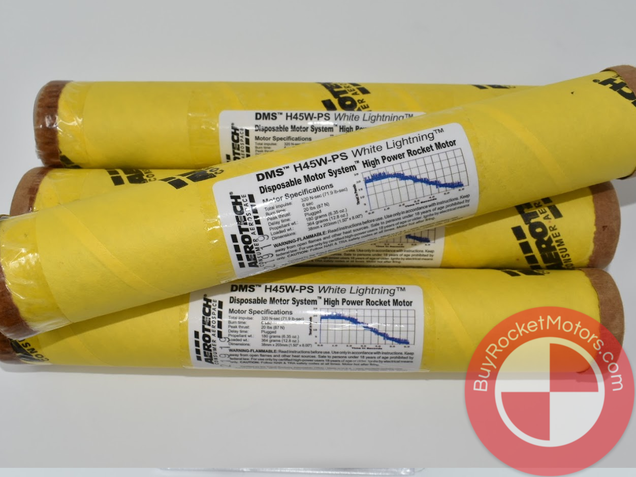 Aerotech H45-P White Lightning 38 mm - DMS