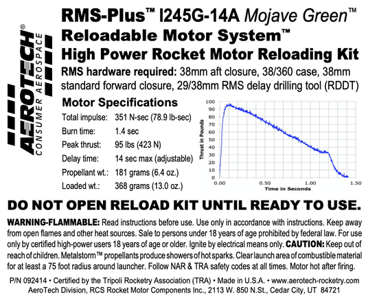 Aerotech I245G-14A Mojave Green