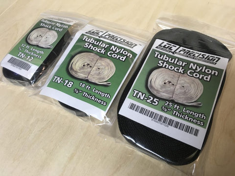 Loc Precision Tubular Nylon Shock Cord TN-25