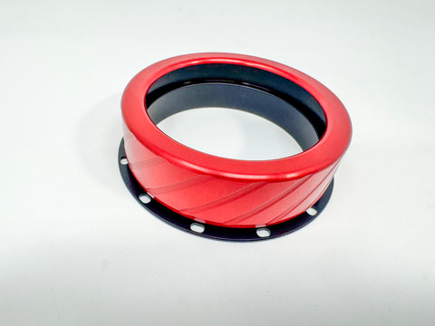 75mm - FLANGED - Base + Cap - Kozmo Bear Claw™ Rocket Motor Retainers