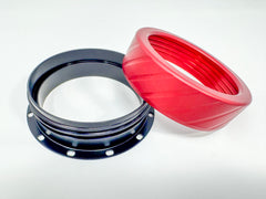 75mm - FLANGED - Base + Cap - Kozmo Bear Claw™ Rocket Motor Retainers