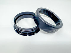 75mm - FLANGED - Base + Cap - Kozmo Bear Claw™ Rocket Motor Retainers