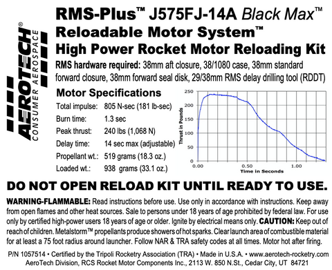 Aerotech J575FJ-14A Fast Jack