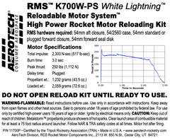 Aerotech K700W-P White Lightning