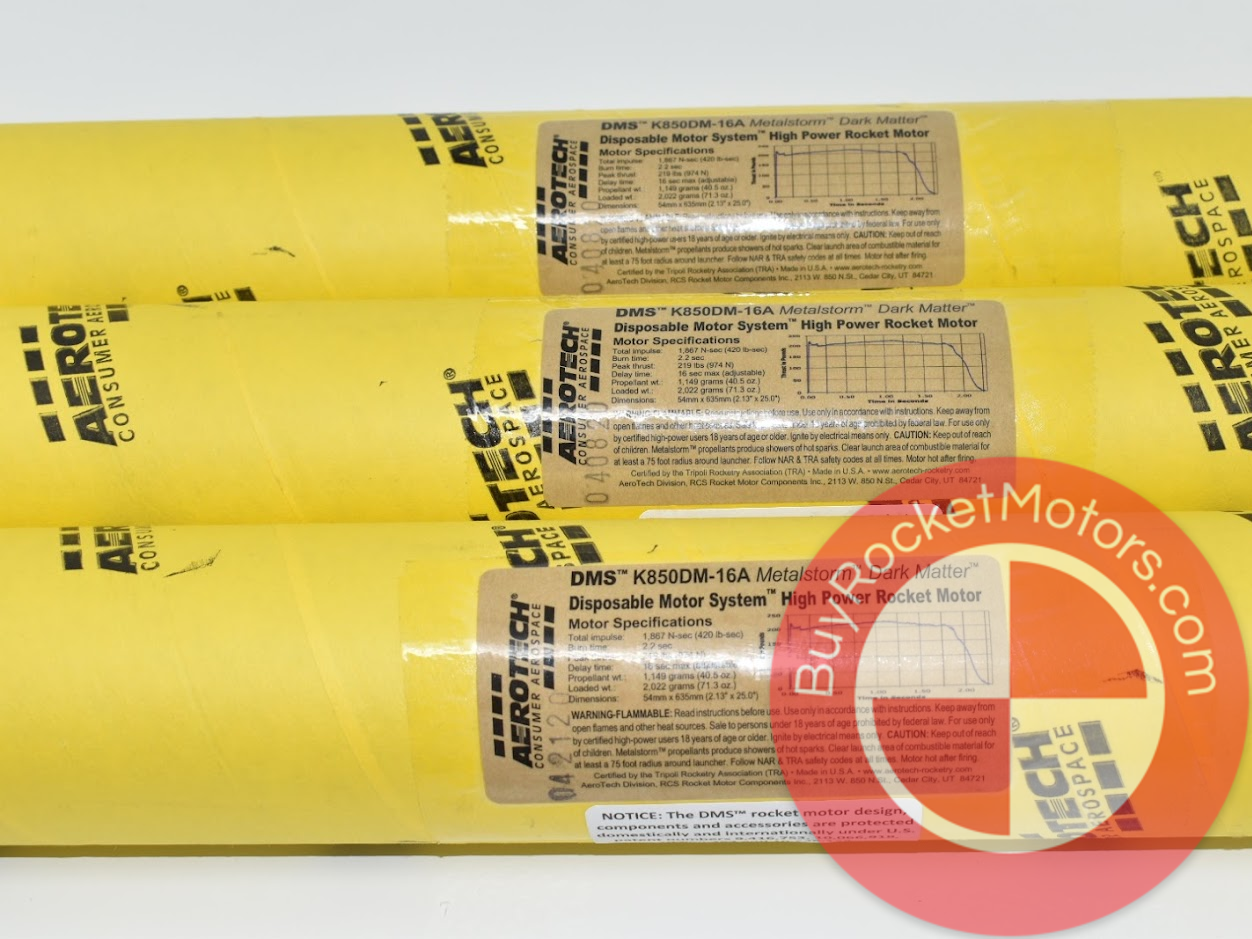 Aerotech K850-16A Metalstorm Dark Matter 54 mm - DMS