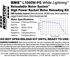 Aerotech L1090W-P White Lightning