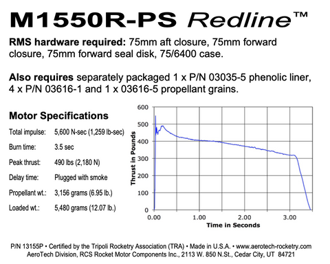 Aerotech M1550R-PS Redline