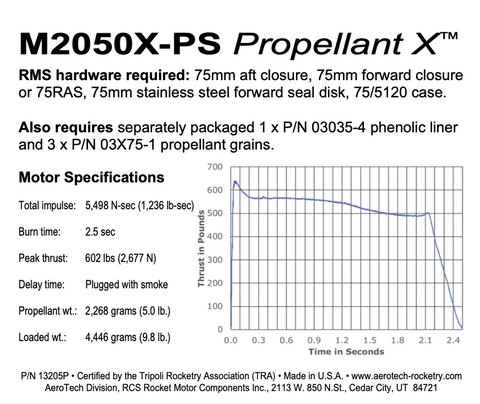 Aerotech M2050X-PS Propellant X