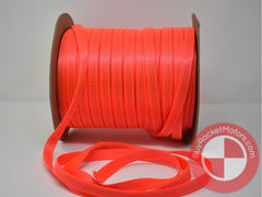 Neon Orange - 5/8" Tubular Nylon for Recovery Harnesses & Shock Cords - Fine Weave