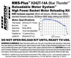 Aerotech H242T-14A Blue Thunder