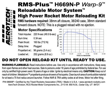 Aerotech H669N-P Warp 9