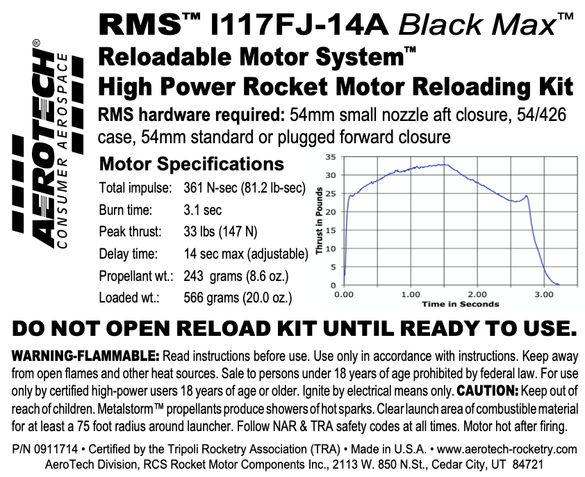 Aerotech I117FJ-14A Fast Jack