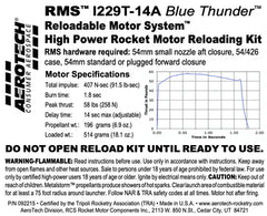 Aerotech I229T-14A Blue Thunder