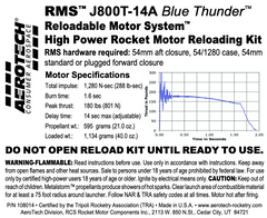 Aerotech J800T-14A Blue Thunder