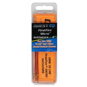 First Fire Micro Initiators - 4"  (3-pack) for use with Q-Jet and Other Model Rocket Motors
