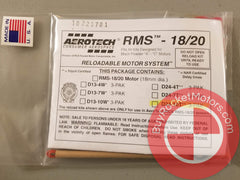 Aerotech D24 Blue Thunder RMS 18/20 - 3 Pack