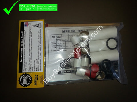 Aerotech E18 White Lightning RMS 24/40 - 3 Pack