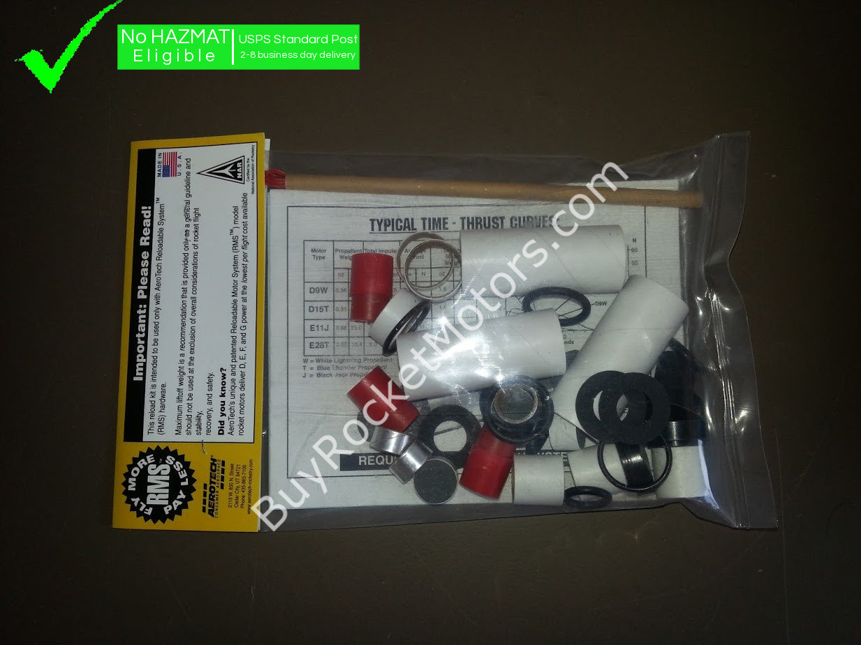 Aerotech E28 Blue Thunder RMS 24/40 - 3 Pack