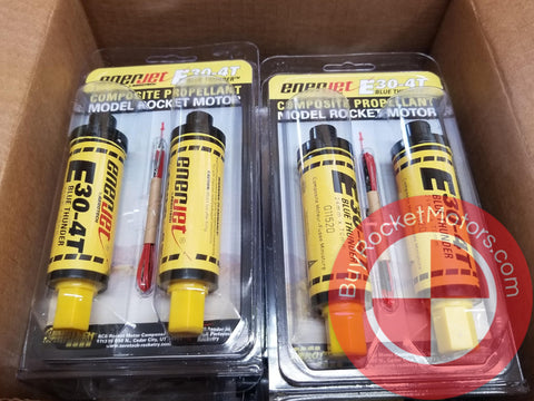 EnerJet by Aerotech E30 Blue Thunder 24 mm - Single Use - 2 Pack