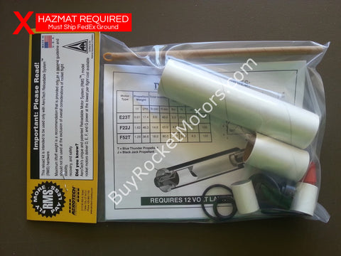 AeroTech F22 Black Jack RMS 29/40-120