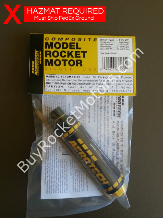 Aerotech F25 White Lightning 29 mm - Single Use