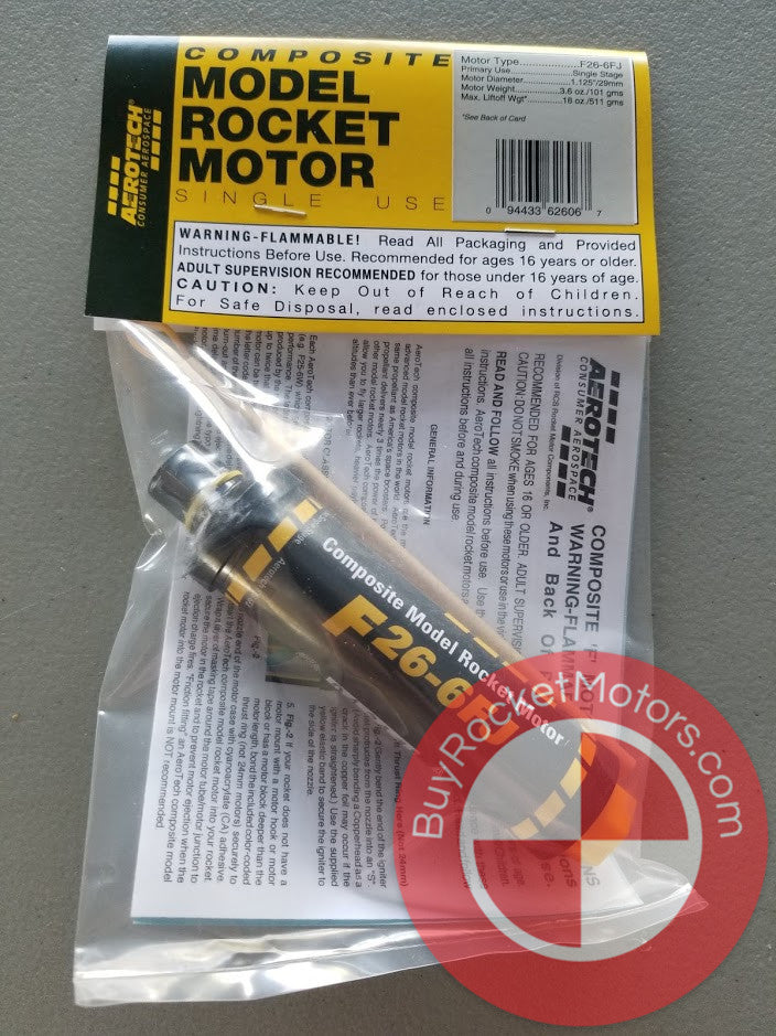 Aerotech F26 Fast Jack 29 mm - Single Use