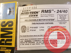Aerotech F39 Blue Thunder RMS 24/40 - 3 Pack