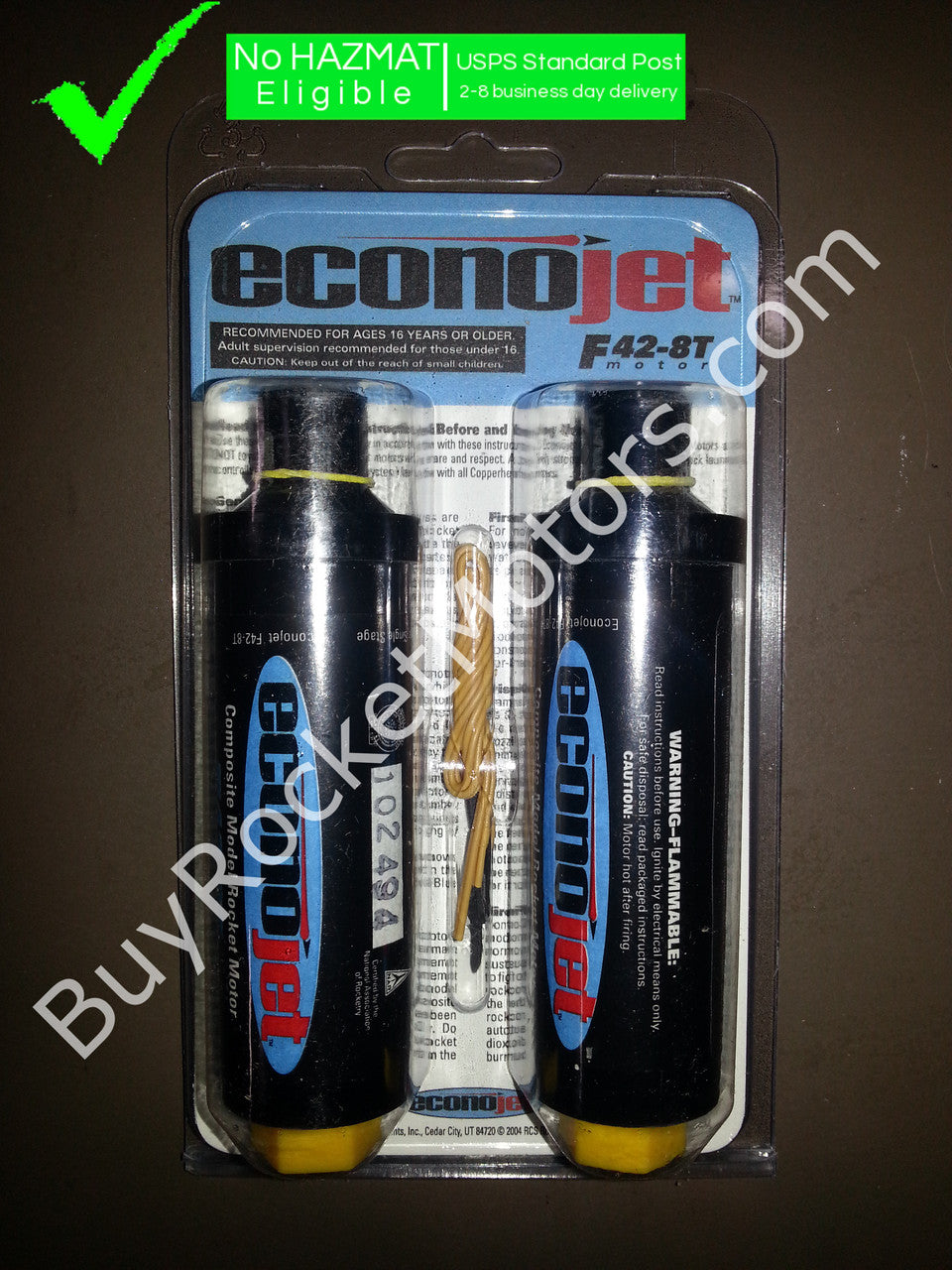 Aerotech F42 Blue Thunder Econojet 29 mm - Single Use - 2 Pack